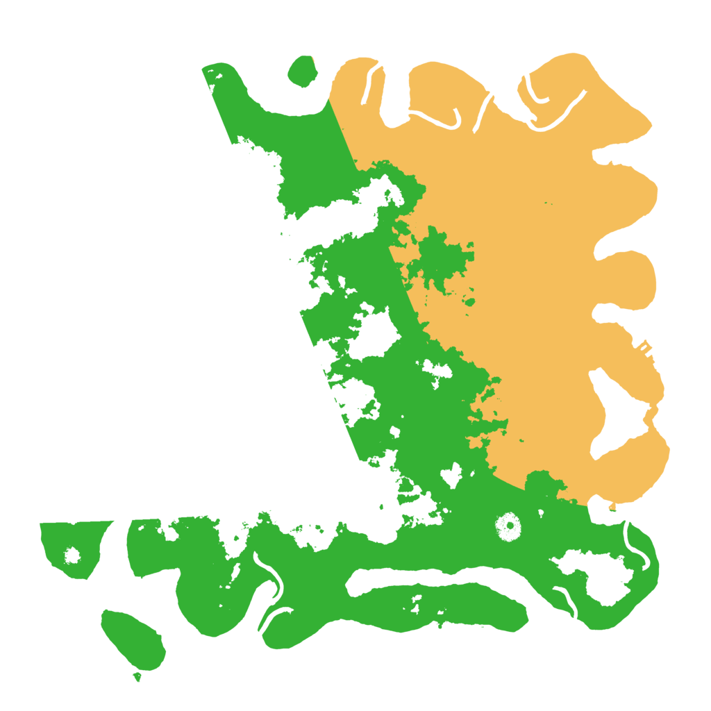 Biome Rust Map: Procedural Map, Size: 4000, Seed: 606670045