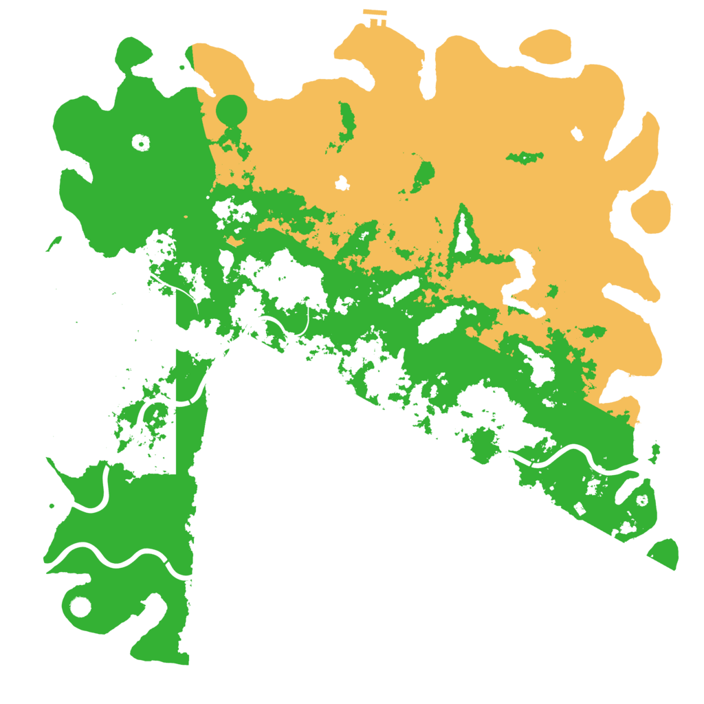 Biome Rust Map: Procedural Map, Size: 6000, Seed: 60003144