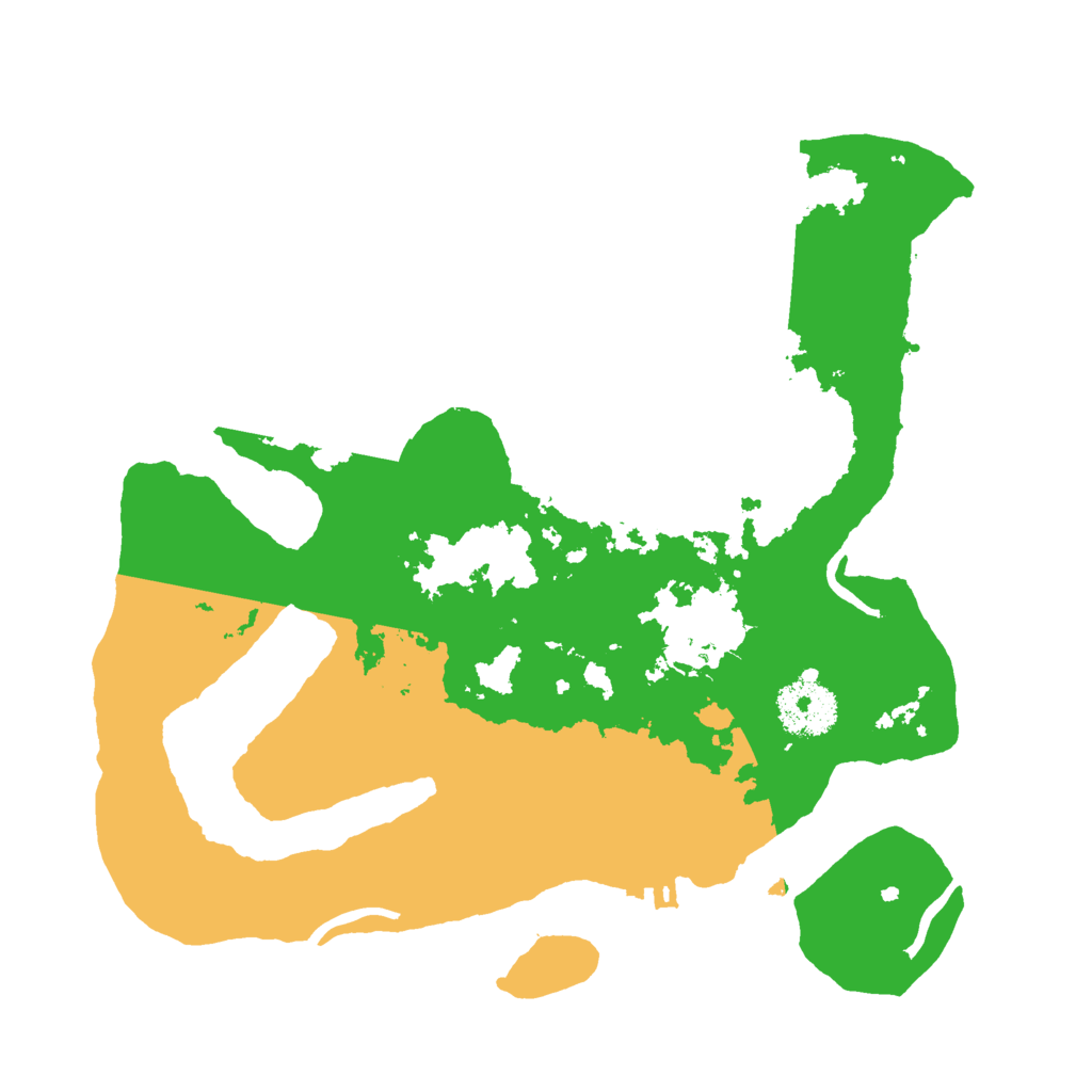 Biome Rust Map: Procedural Map, Size: 2840, Seed: 150