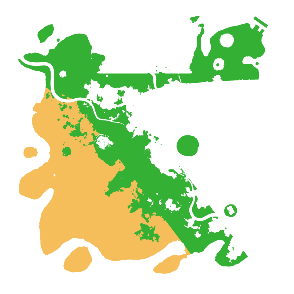 Biome Rust Map: Procedural Map, Size: 3750, Seed: 124658614