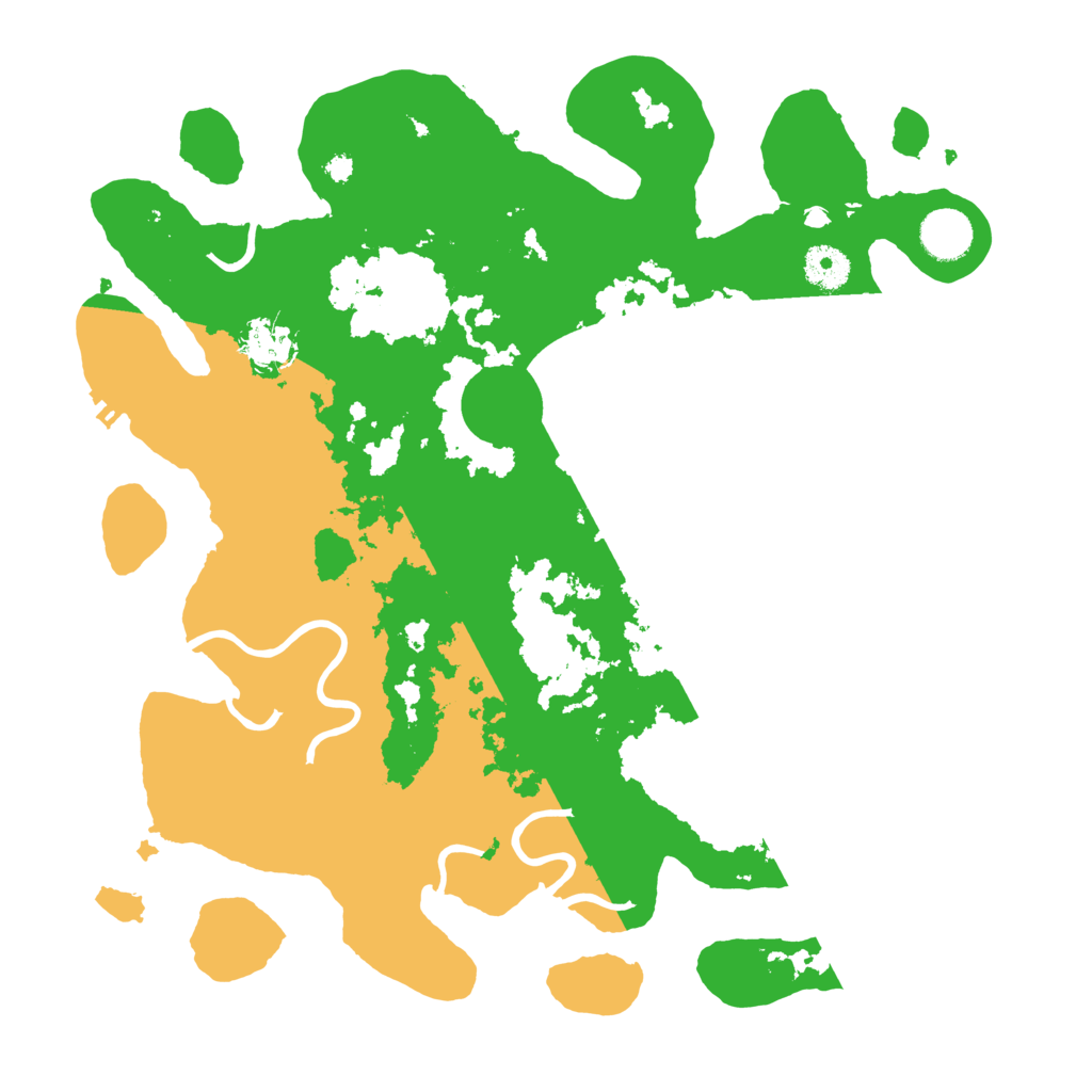 Biome Rust Map: Procedural Map, Size: 3700, Seed: 1070395584