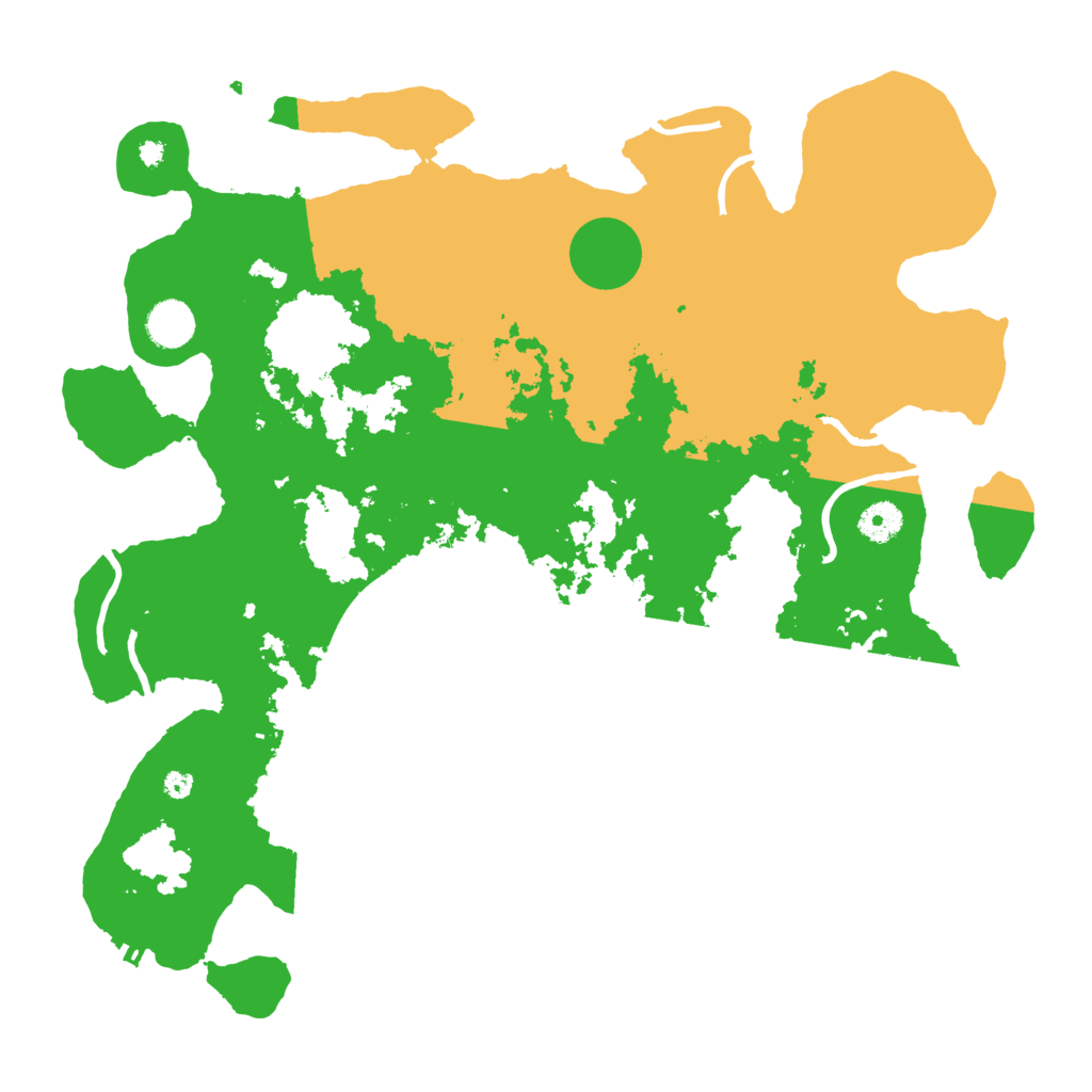 Biome Rust Map: Procedural Map, Size: 4000, Seed: 17338