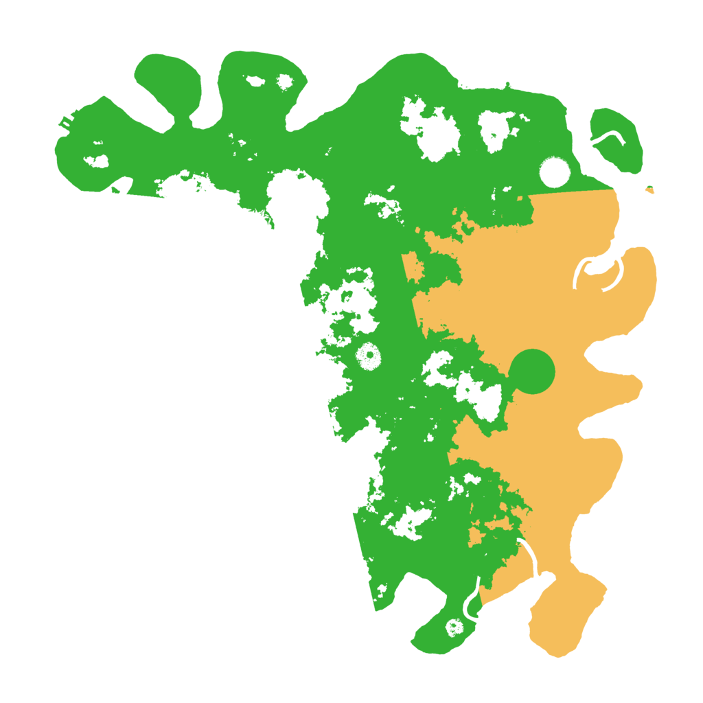 Biome Rust Map: Procedural Map, Size: 4100, Seed: 755831735