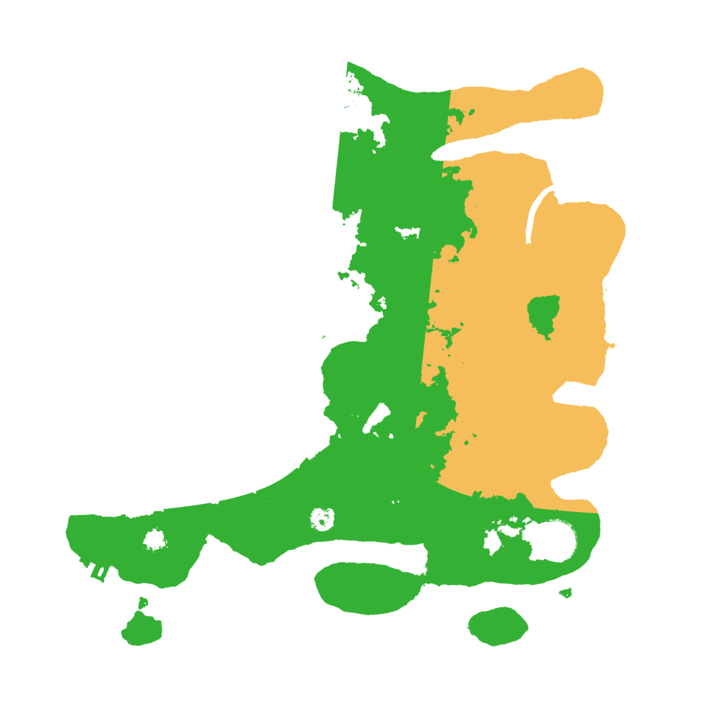 Biome Rust Map: Procedural Map, Size: 3000, Seed: 327041091