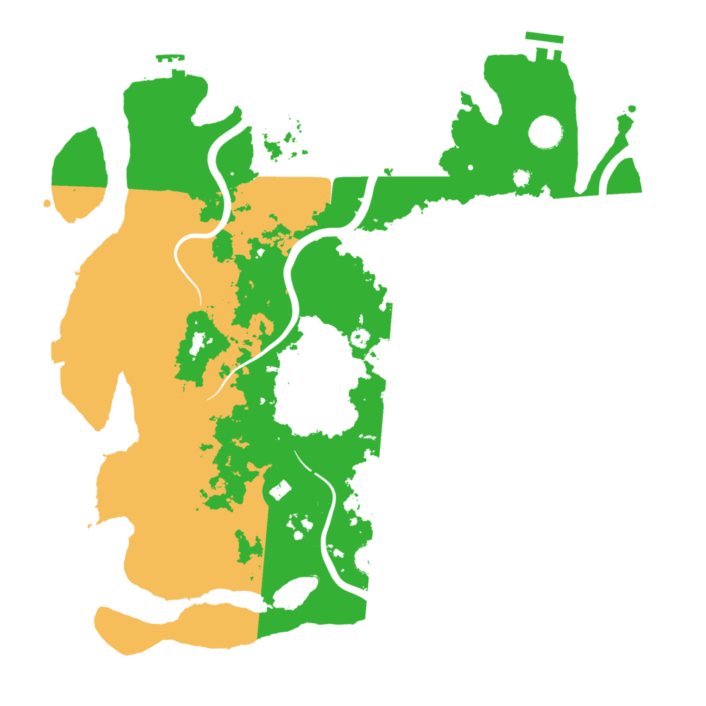 Biome Rust Map: Procedural Map, Size: 3750, Seed: 23546735