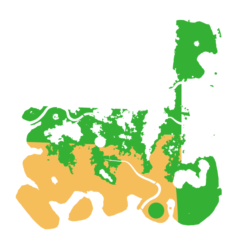 Biome Rust Map: Procedural Map, Size: 4000, Seed: 67038