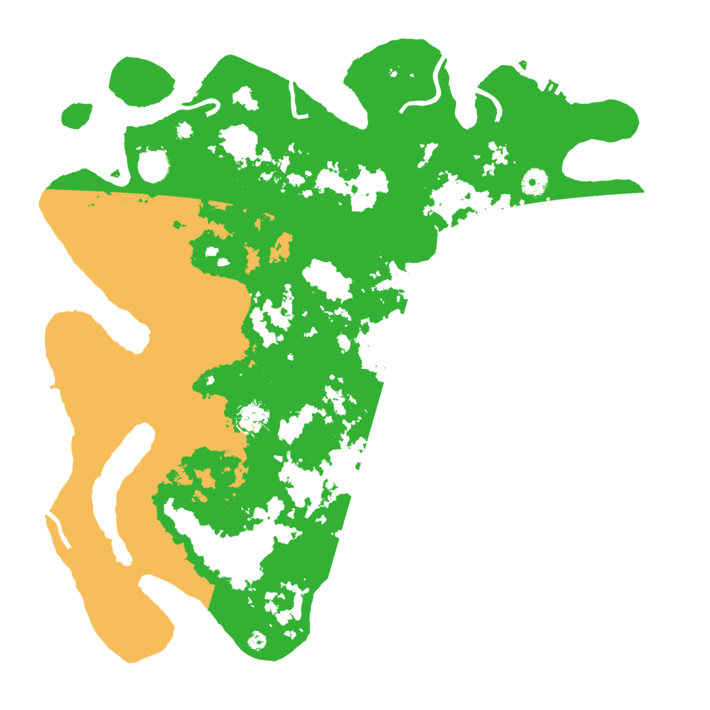 Biome Rust Map: Procedural Map, Size: 4000, Seed: 69691657