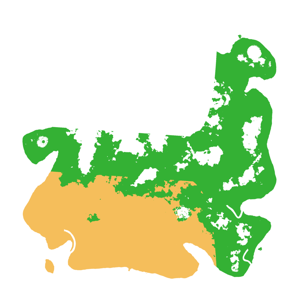 Biome Rust Map: Procedural Map, Size: 4000, Seed: 14456