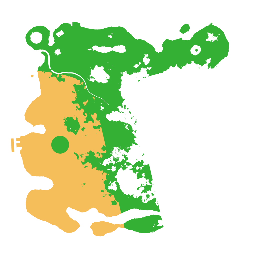 Biome Rust Map: Procedural Map, Size: 3800, Seed: 1538685242