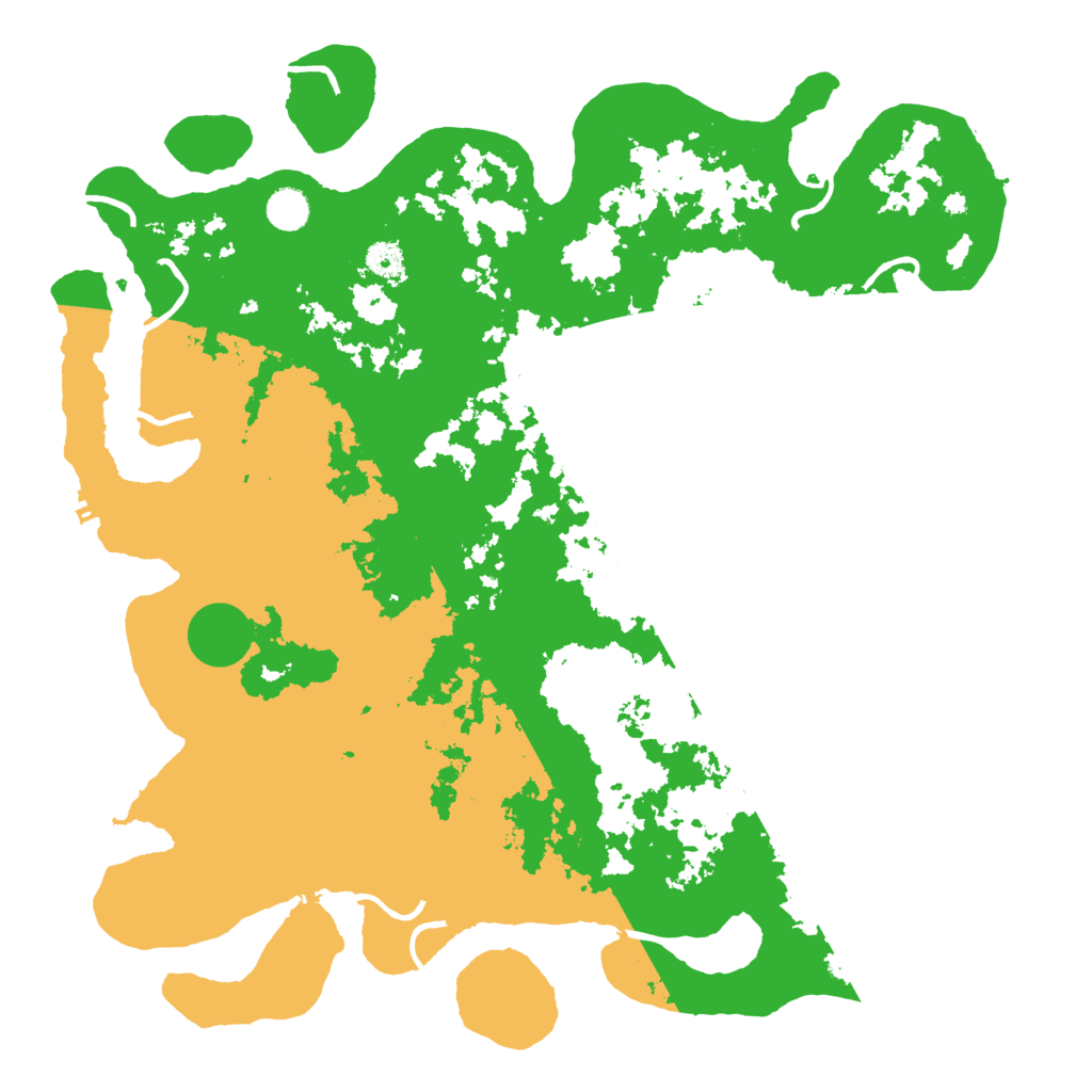 Biome Rust Map: Procedural Map, Size: 4500, Seed: 1008453