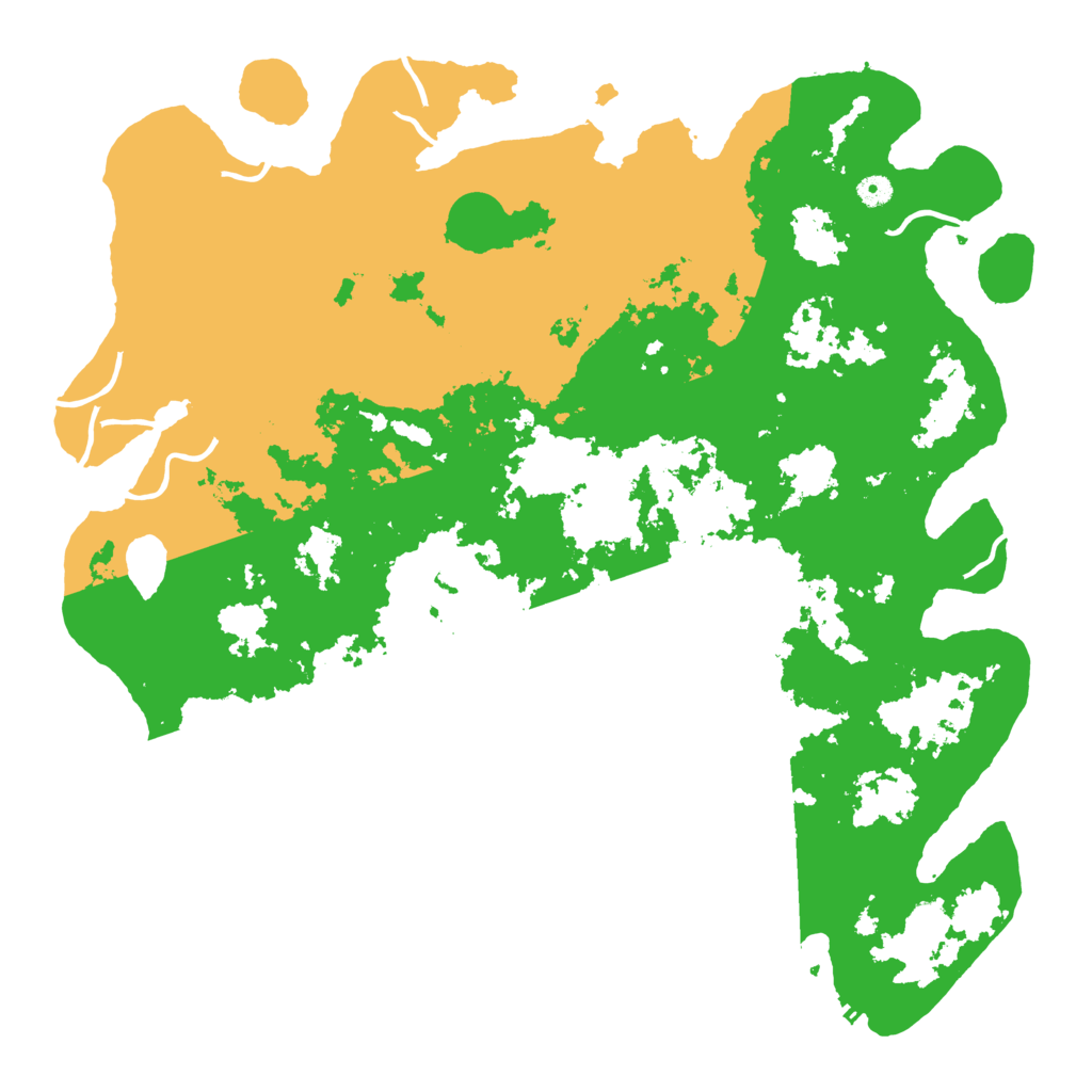 Biome Rust Map: Procedural Map, Size: 5000, Seed: 3245