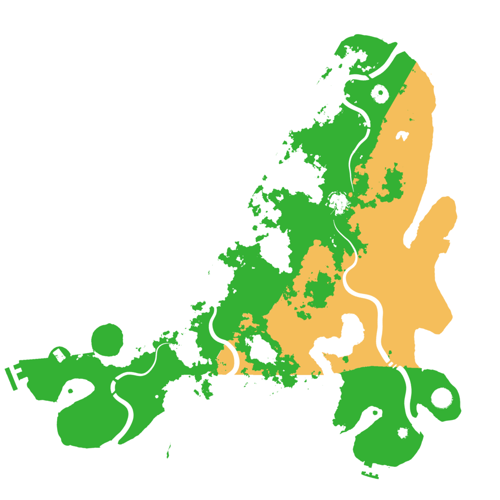 Biome Rust Map: Procedural Map, Size: 4250, Seed: 192667096