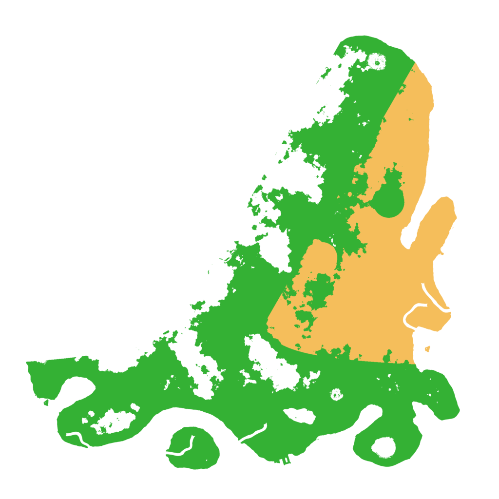 Biome Rust Map: Procedural Map, Size: 4250, Seed: 192667096