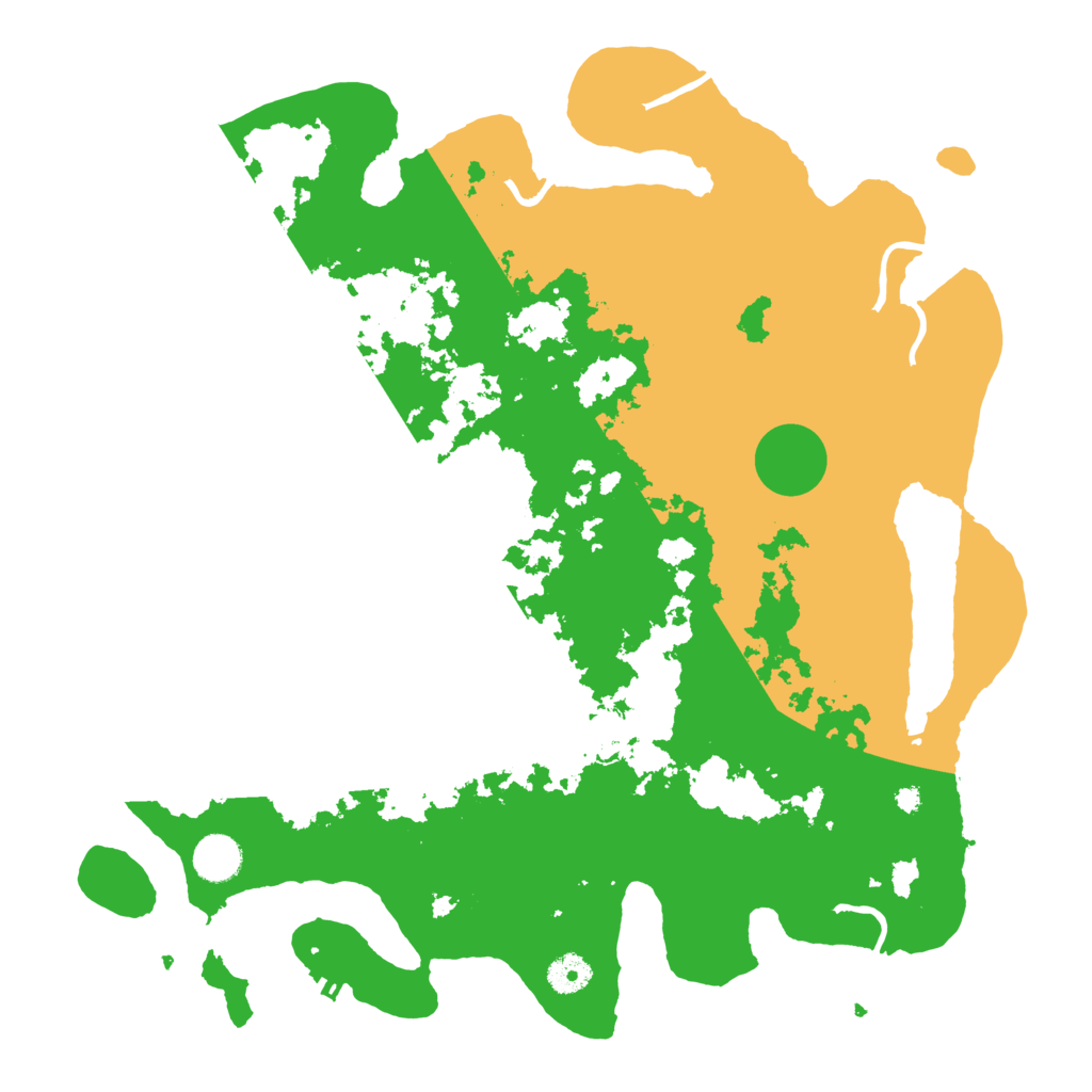 Biome Rust Map: Procedural Map, Size: 4000, Seed: 199012290