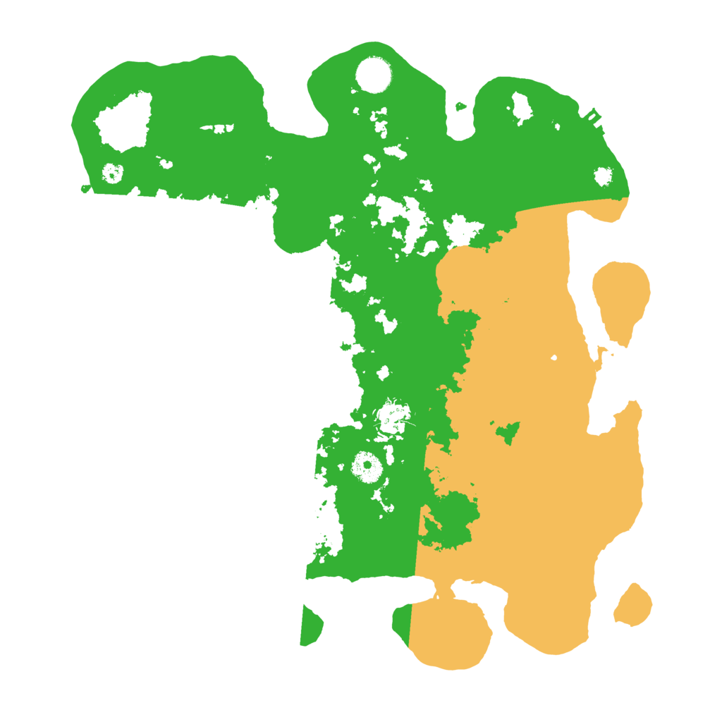 Biome Rust Map: Procedural Map, Size: 3555, Seed: 112211