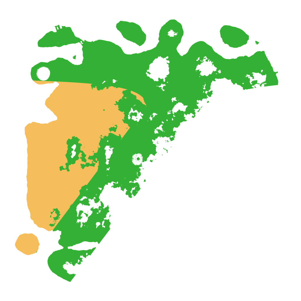 Biome Rust Map: Procedural Map, Size: 4000, Seed: 65282