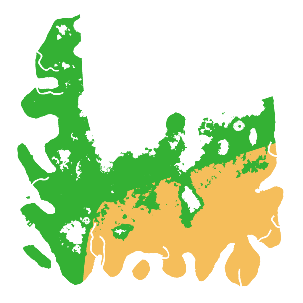 Biome Rust Map: Procedural Map, Size: 4300, Seed: 123532532