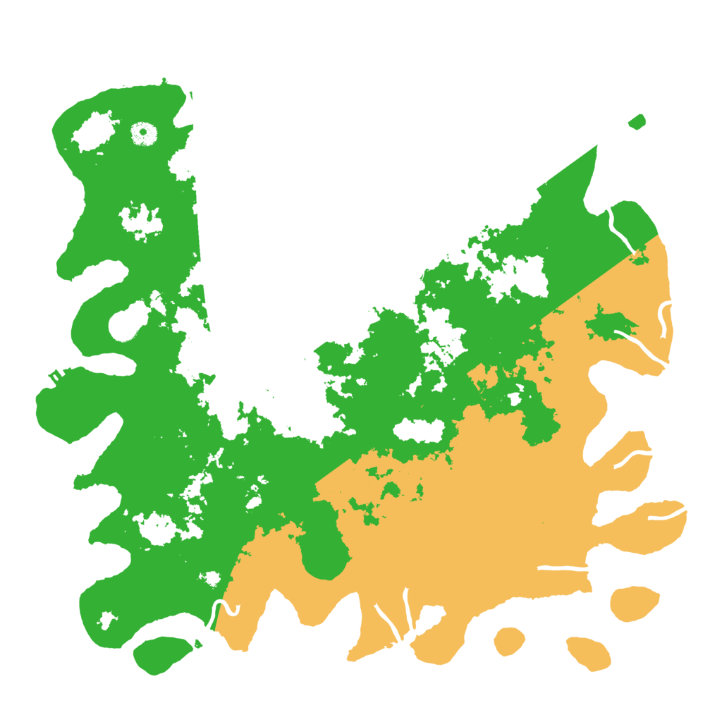 Biome Rust Map: Procedural Map, Size: 4250, Seed: 156