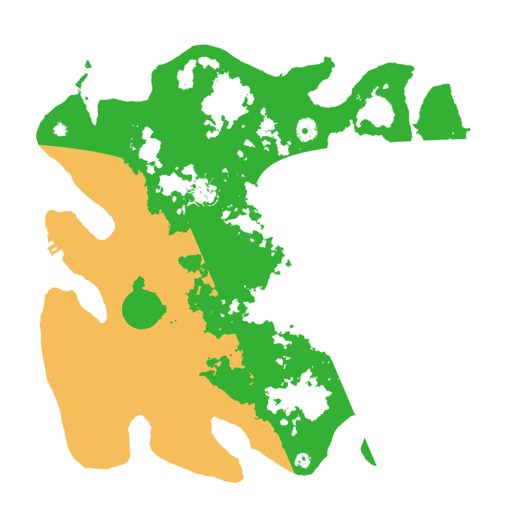 Biome Rust Map: Procedural Map, Size: 3500, Seed: 1191432361