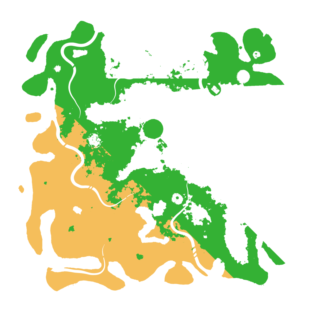 Biome Rust Map: Procedural Map, Size: 4250, Seed: 926121140