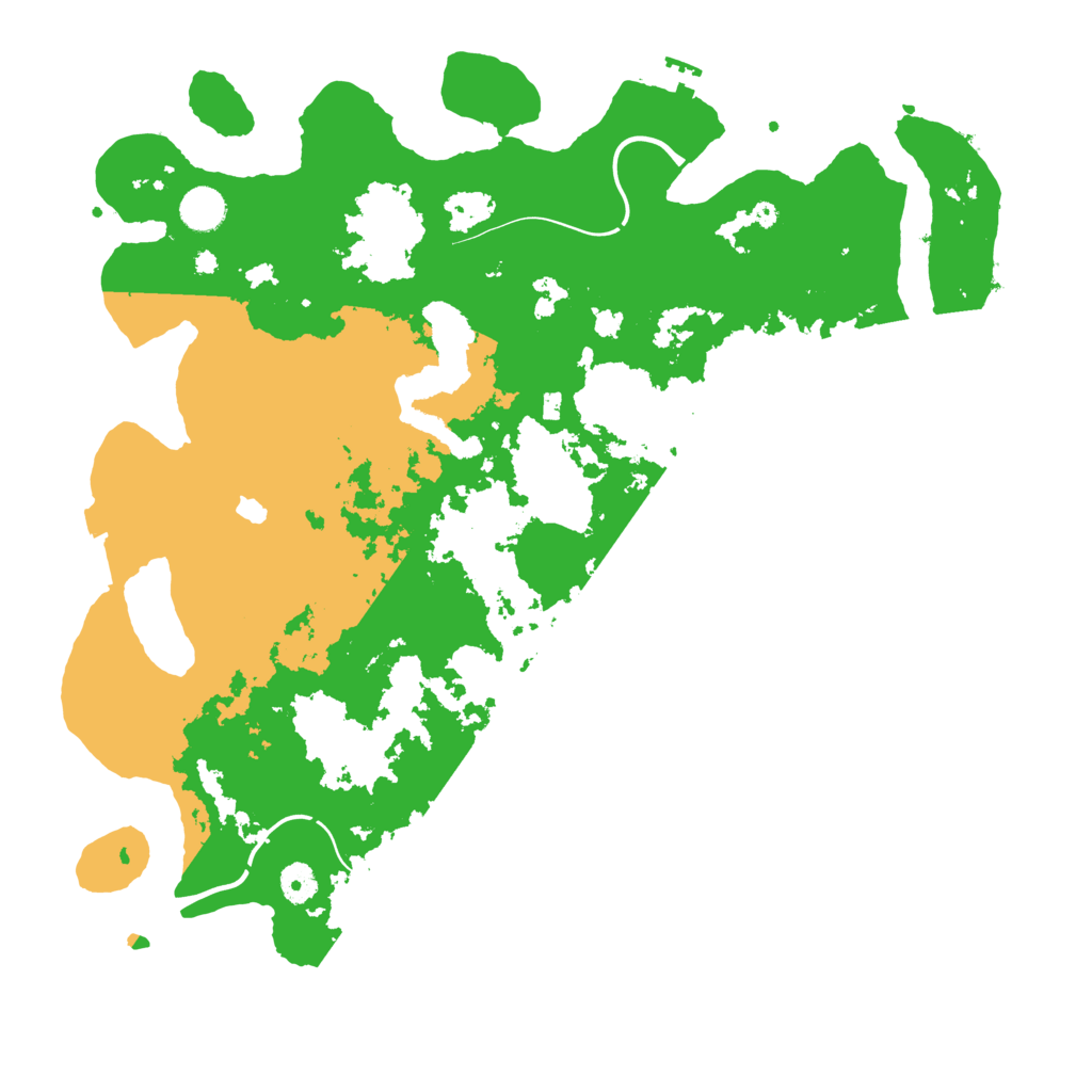 Biome Rust Map: Procedural Map, Size: 4250, Seed: 118421505