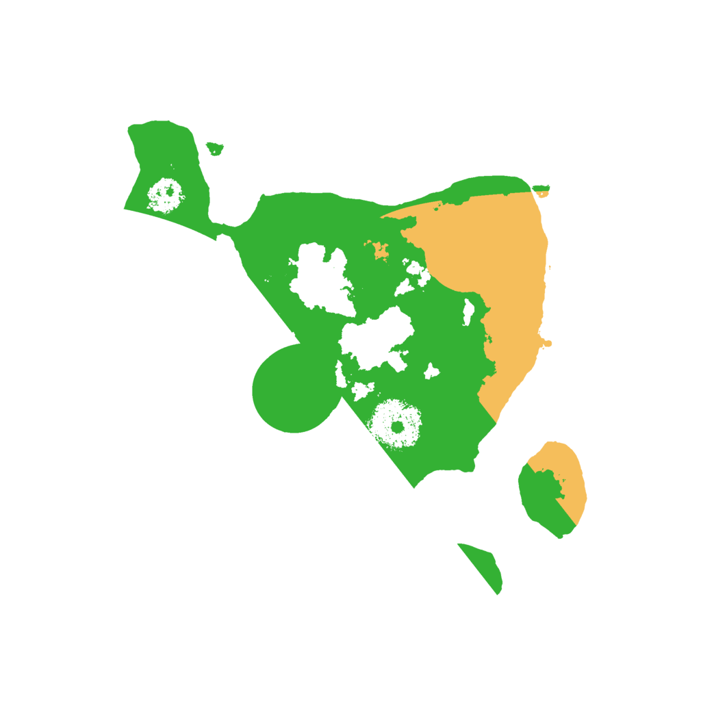 Biome Rust Map: Procedural Map, Size: 2200, Seed: 1766877676