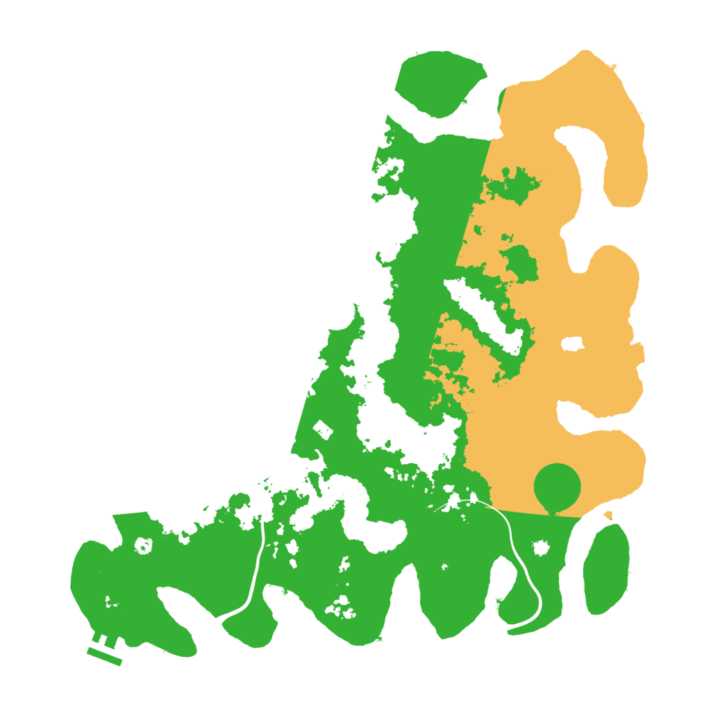 Biome Rust Map: Procedural Map, Size: 4000, Seed: 123369699