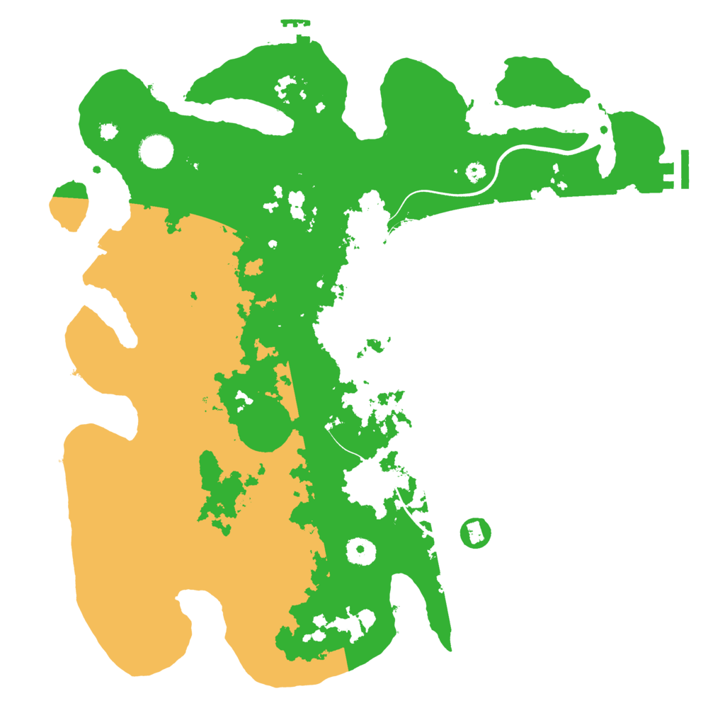 Biome Rust Map: Procedural Map, Size: 3750, Seed: 401026957