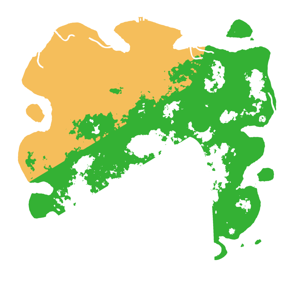 Biome Rust Map: Procedural Map, Size: 4300, Seed: 6561