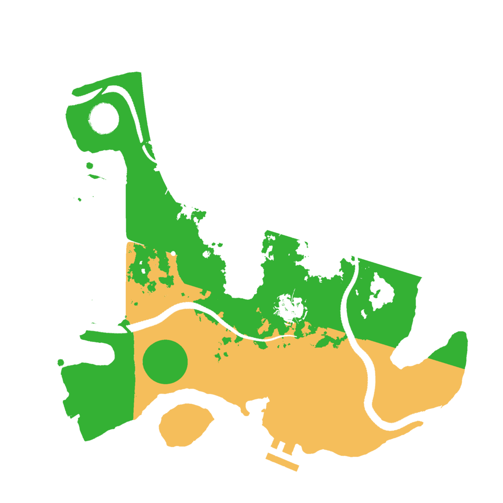 Biome Rust Map: Procedural Map, Size: 3003, Seed: 13825