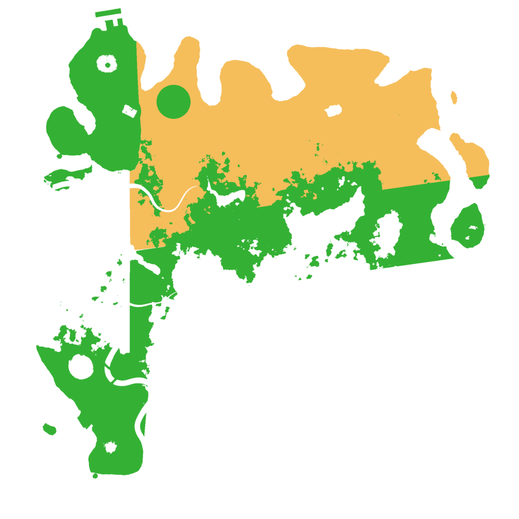 Biome Rust Map: Procedural Map, Size: 4050, Seed: 50000
