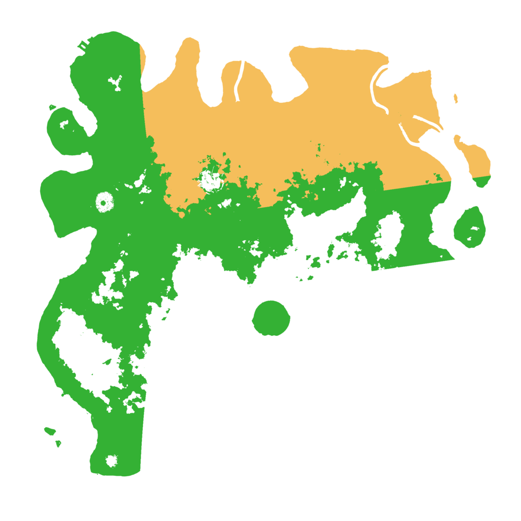 Biome Rust Map: Procedural Map, Size: 4050, Seed: 50000