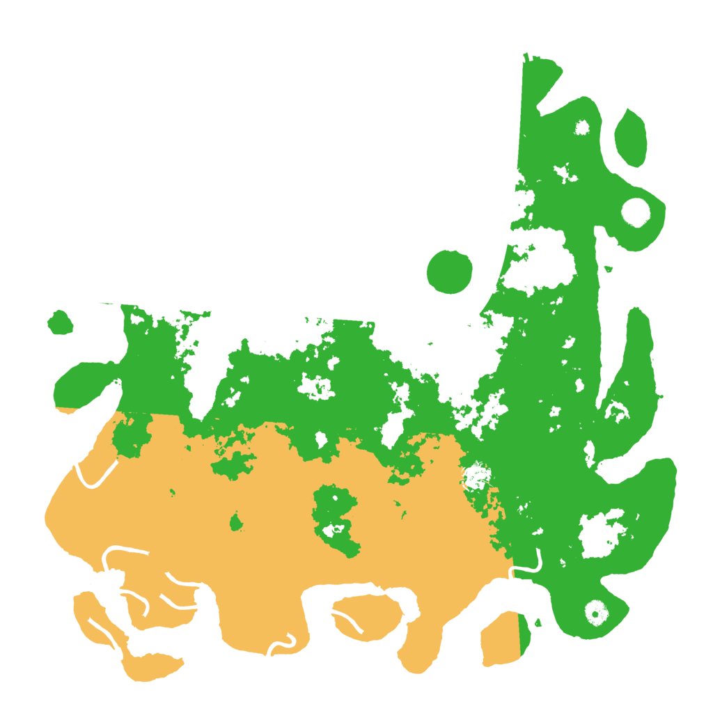 Biome Rust Map: Procedural Map, Size: 4500, Seed: 1220462933