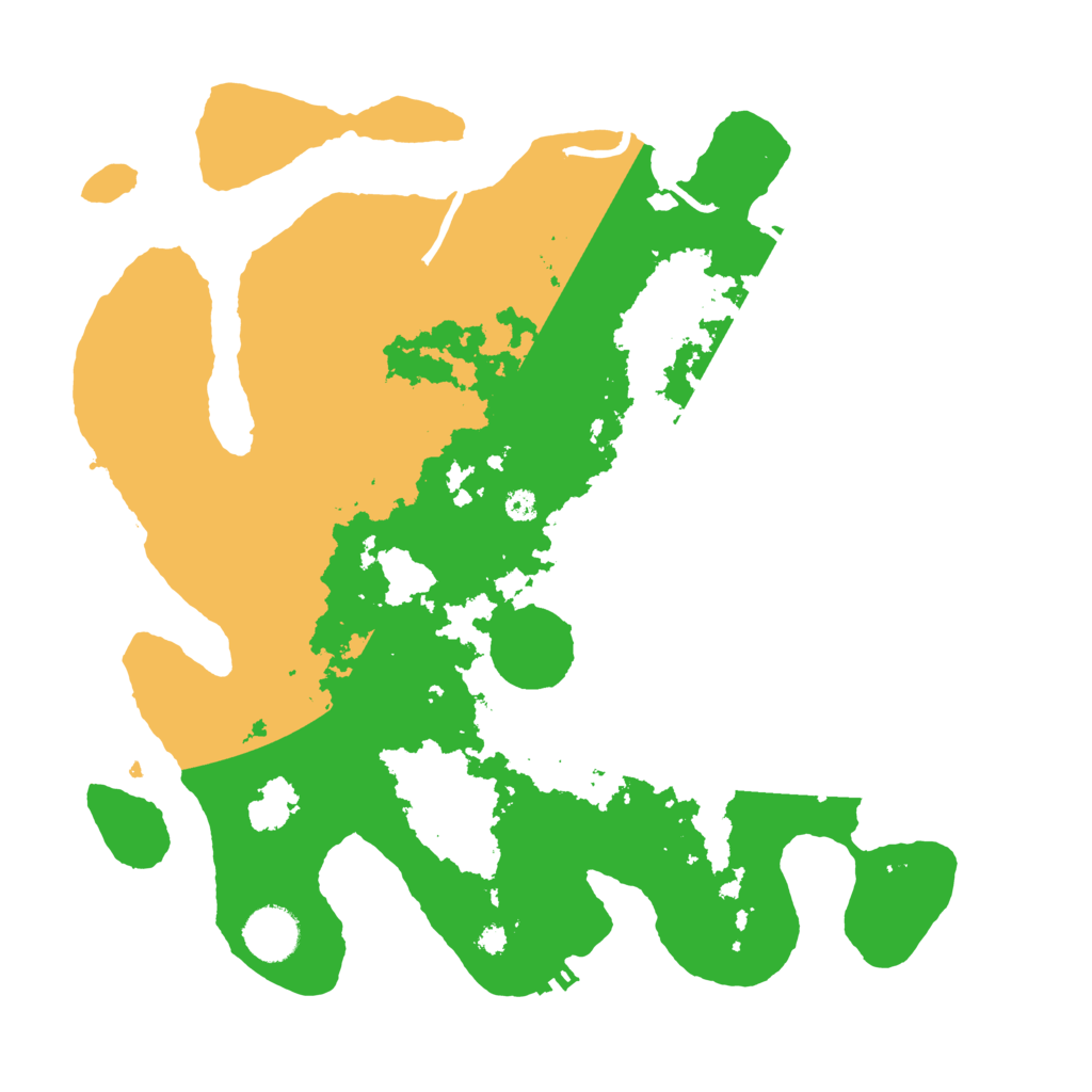 Biome Rust Map: Procedural Map, Size: 3500, Seed: 1726585932
