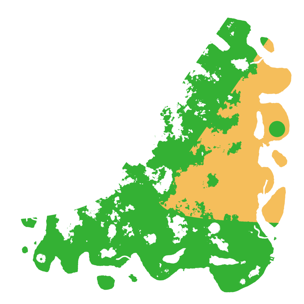 Biome Rust Map: Procedural Map, Size: 5000, Seed: 103859080