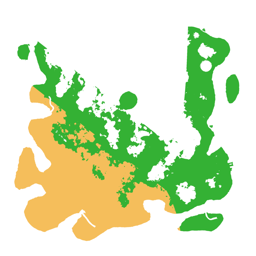 Biome Rust Map: Procedural Map, Size: 4000, Seed: 1332323