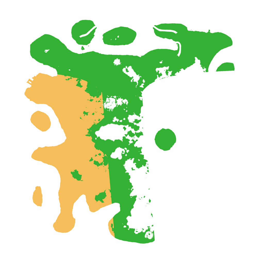 Biome Rust Map: Procedural Map, Size: 3500, Seed: 5736751