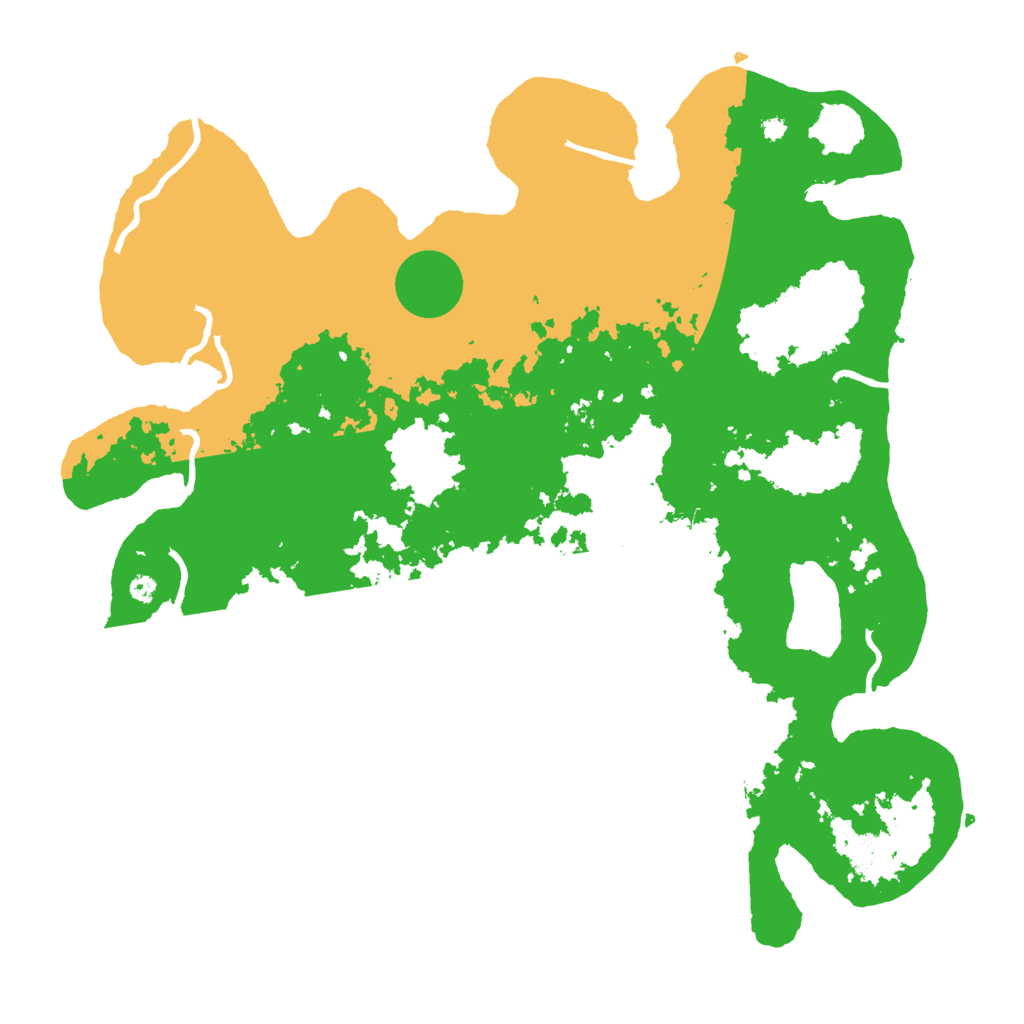 Biome Rust Map: Procedural Map, Size: 4000, Seed: 437528265