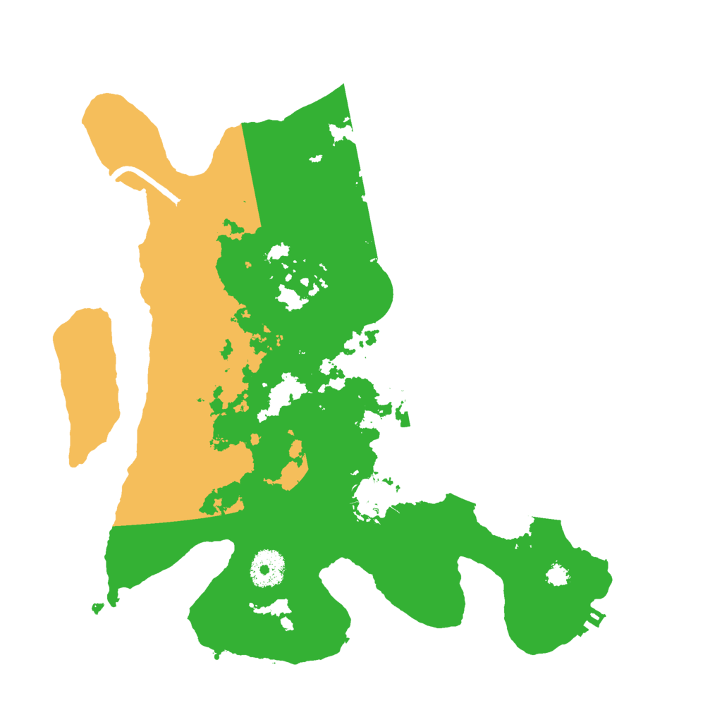 Biome Rust Map: Procedural Map, Size: 3000, Seed: 3960475