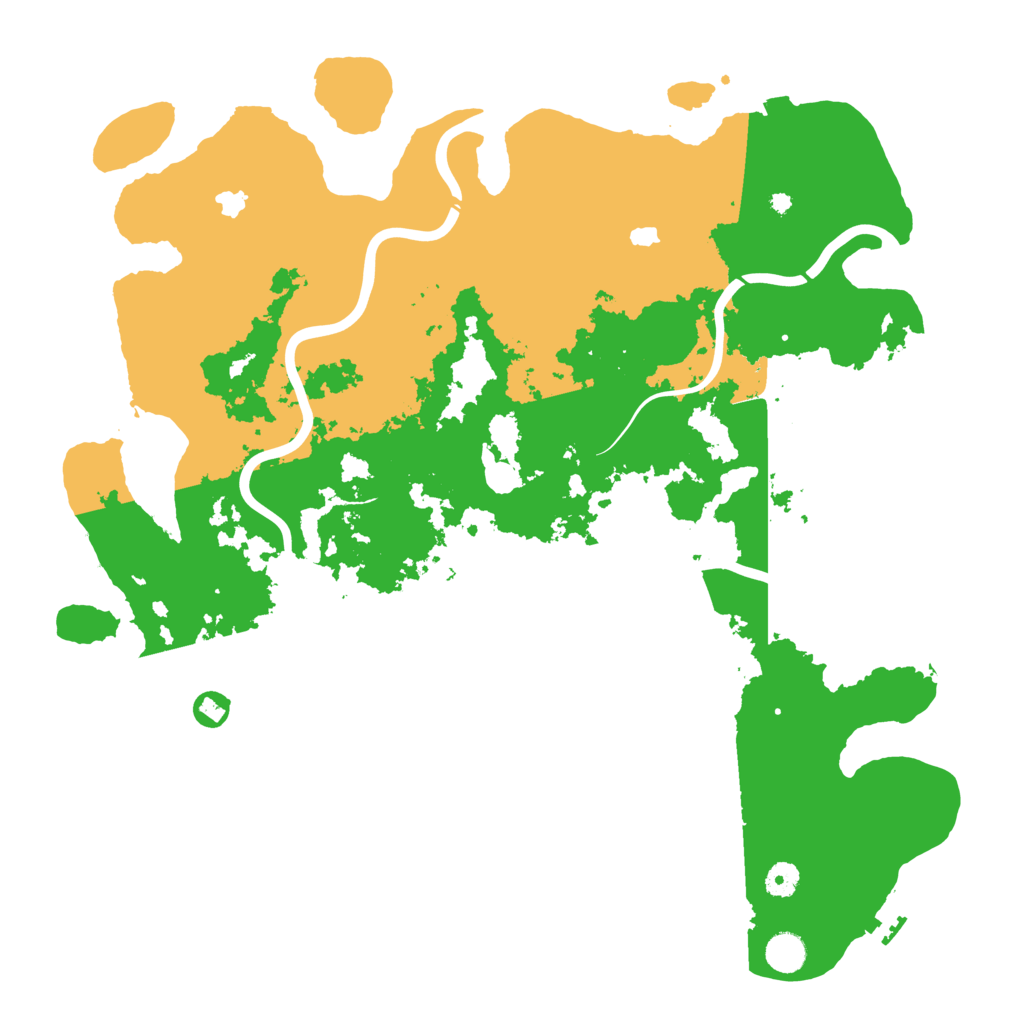 Biome Rust Map: Procedural Map, Size: 4500, Seed: 1778803652