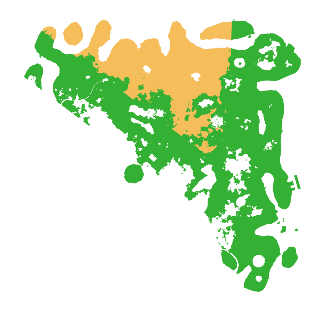 Biome Rust Map: Procedural Map, Size: 4500, Seed: 703791822