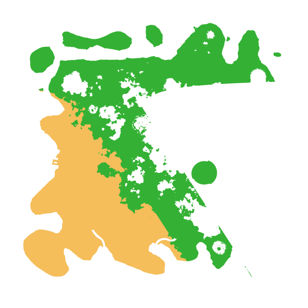 Biome Rust Map: Procedural Map, Size: 3500, Seed: 31103009