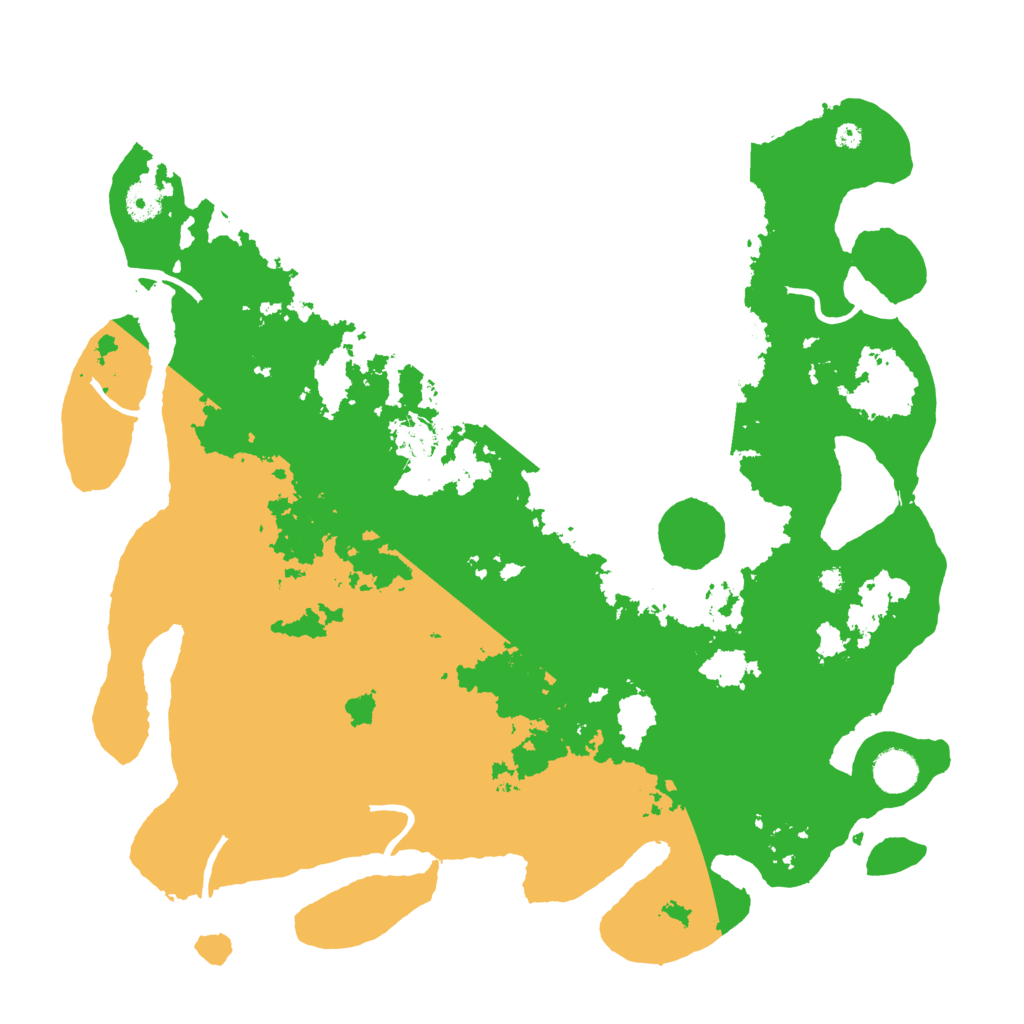 Biome Rust Map: Procedural Map, Size: 4050, Seed: 2007774202