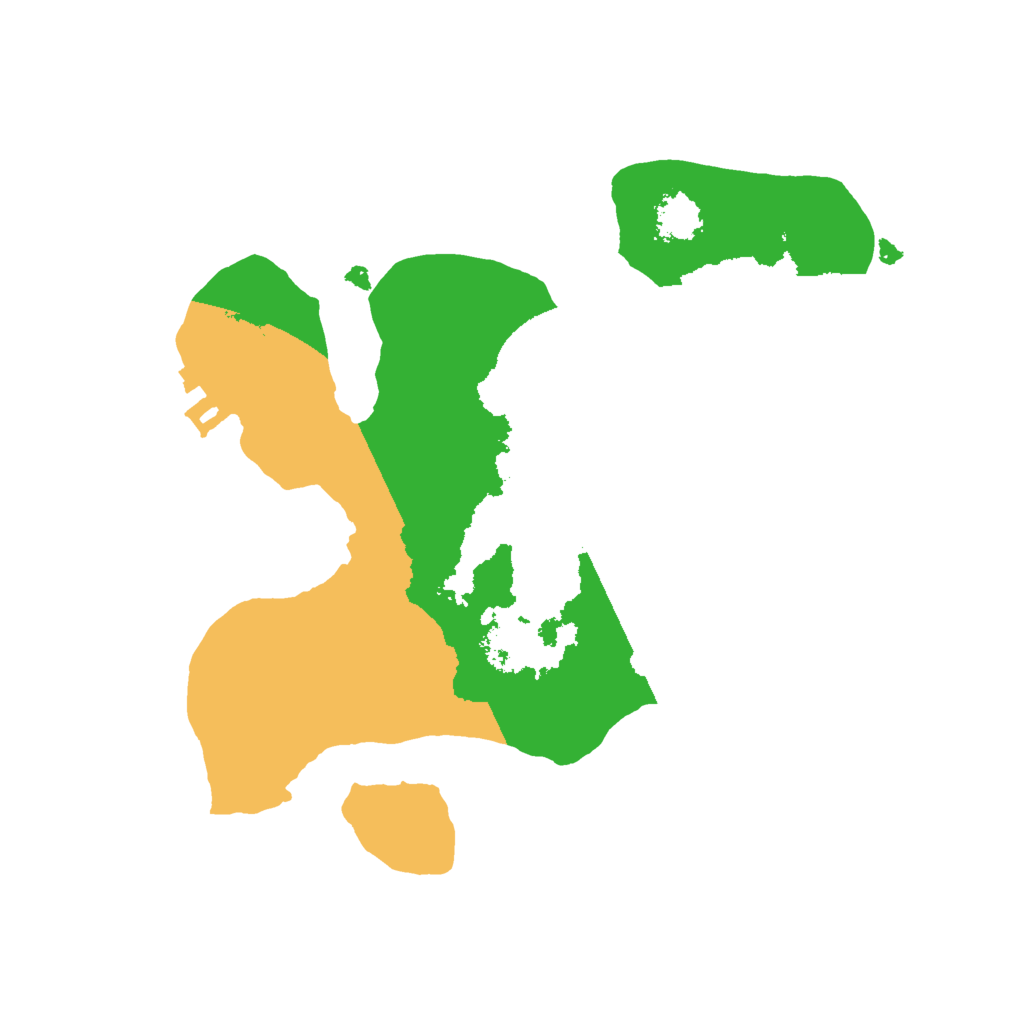 Biome Rust Map: Procedural Map, Size: 2000, Seed: 69696969