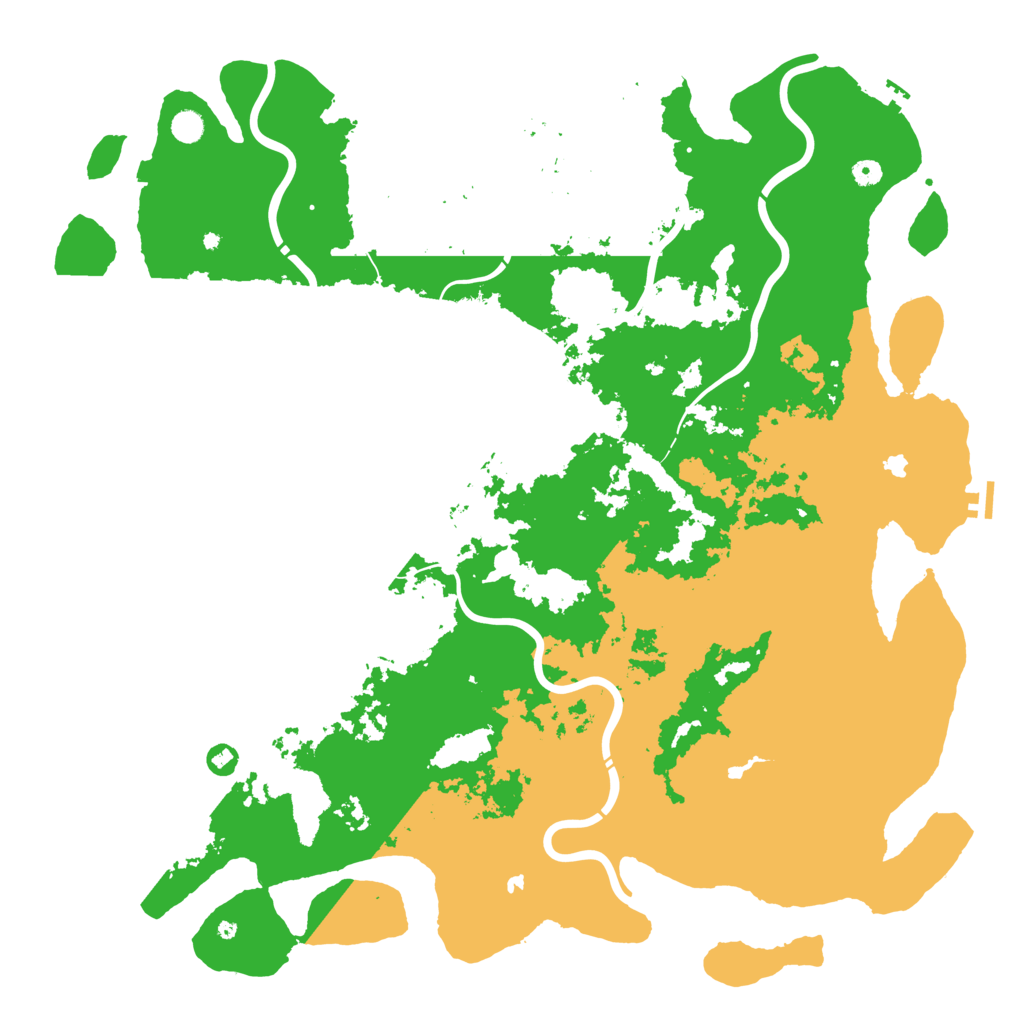 Biome Rust Map: Procedural Map, Size: 5500, Seed: 712873