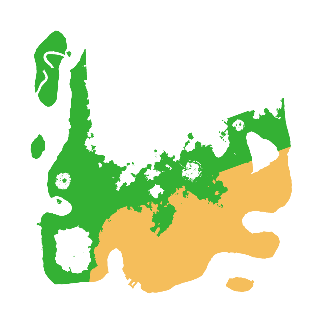 Biome Rust Map: Procedural Map, Size: 3000, Seed: 346281