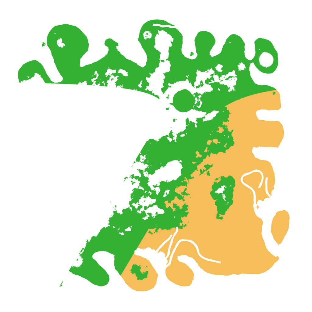 Biome Rust Map: Procedural Map, Size: 3800, Seed: 24699906