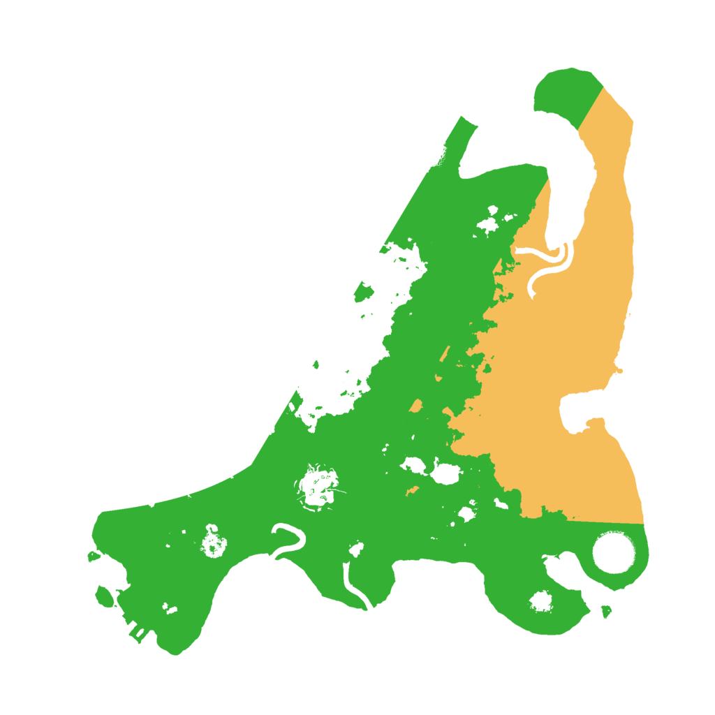 Biome Rust Map: Procedural Map, Size: 3000, Seed: 1977743935