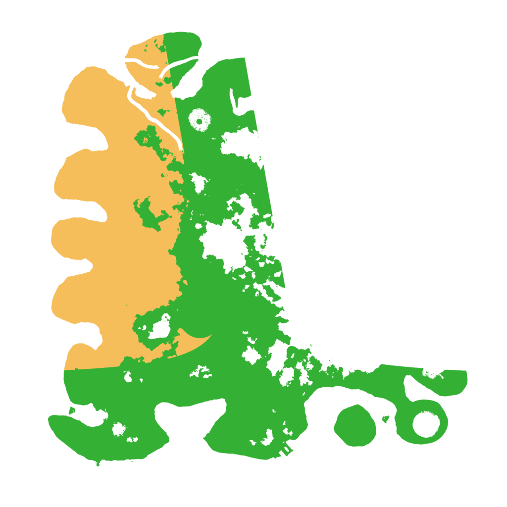 Biome Rust Map: Procedural Map, Size: 3500, Seed: 48363690