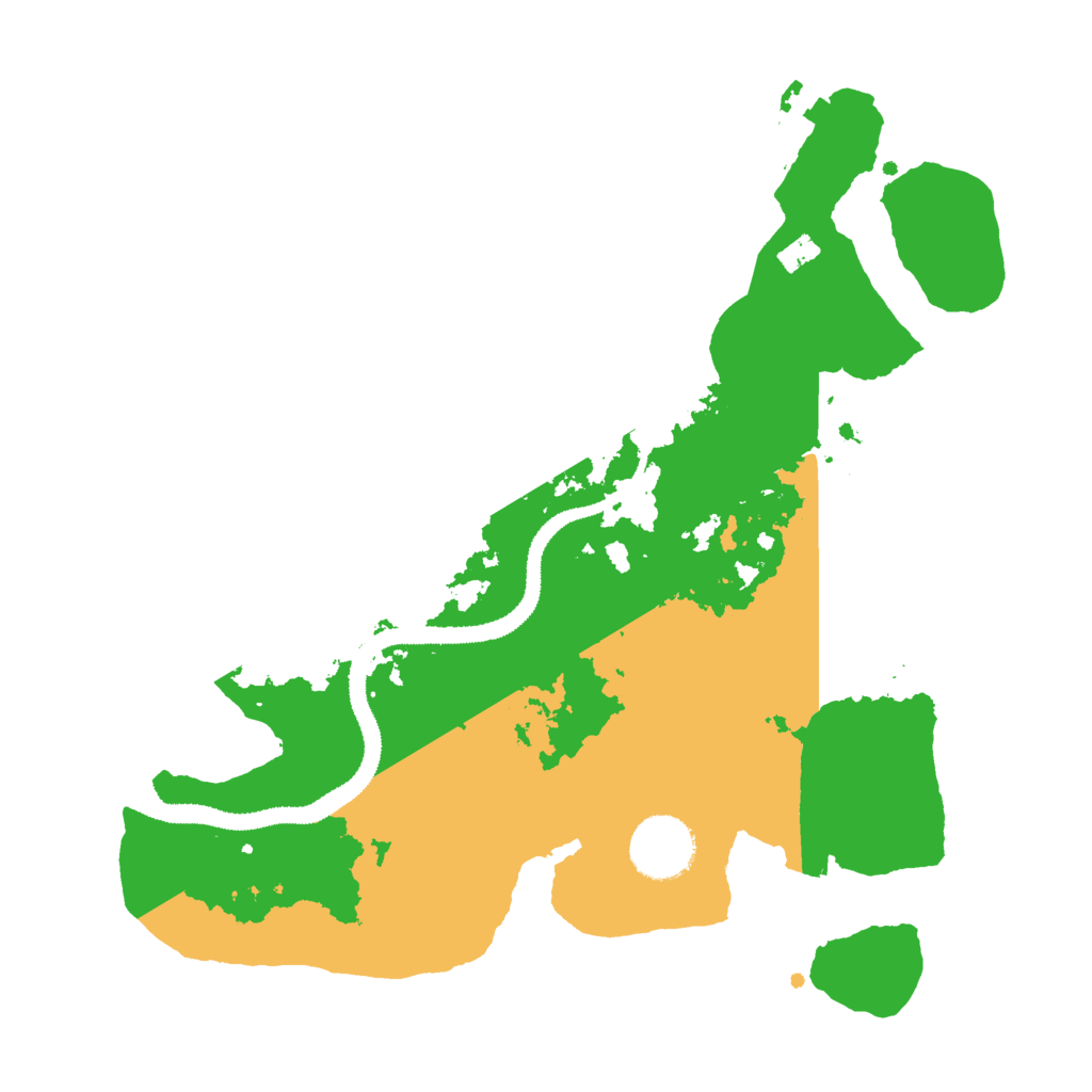 Biome Rust Map: Procedural Map, Size: 3000, Seed: 14531